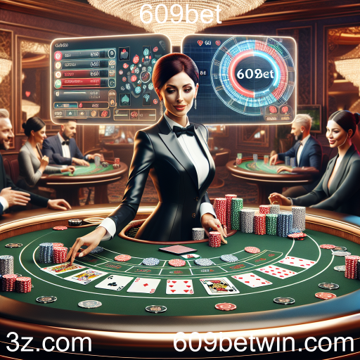 Atrações dos Cassinos Ao Vivo no 609bet